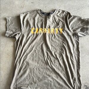 Carhartt Gray/Green T-Shirt for Men